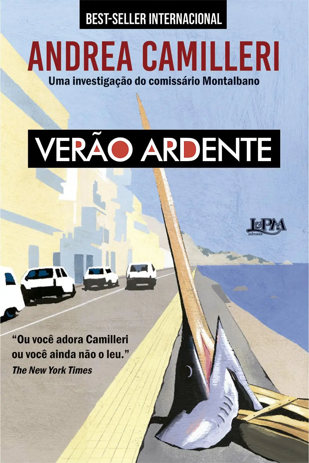 Andrea Camilleri capa de Verão Ardente