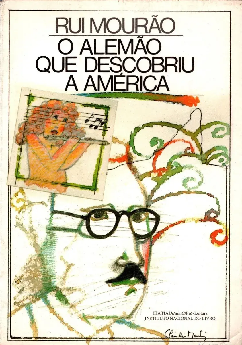 Rui Mourão capa de O alemão que descobriu a América 1