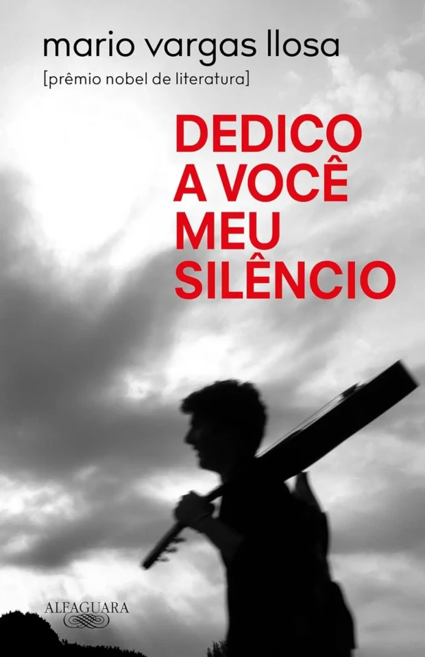Mario Vargas Llosa capa de decido a você meu silêncio