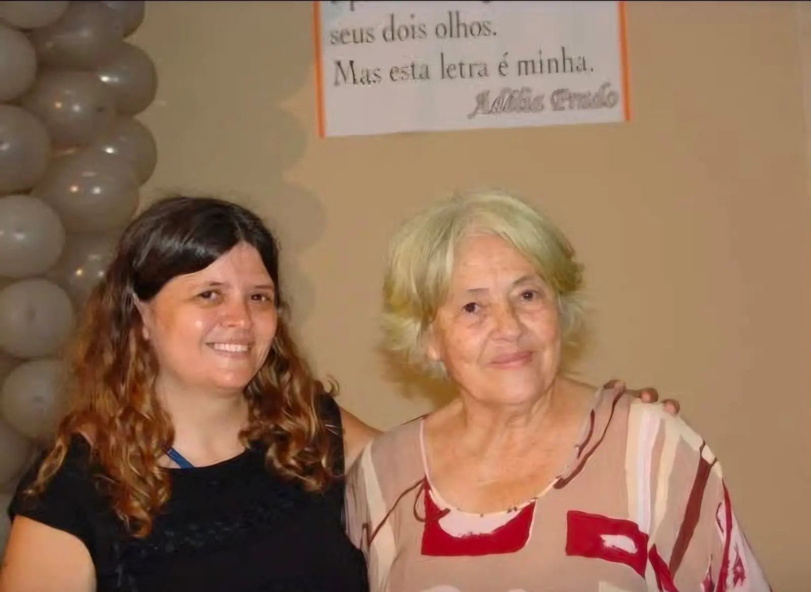 Adélia Prado e Cida Almeida 1