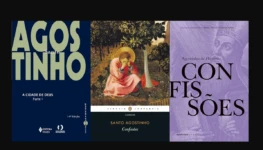 Santo Agostinho Confissões três fotos