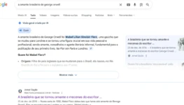 Amante brasileira de George Orwell 1300