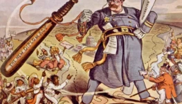 Ilustração de Louis Dalrymple para a revista Puck