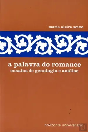Maria Alzira Seixo capa de A Palavra do Romance 1