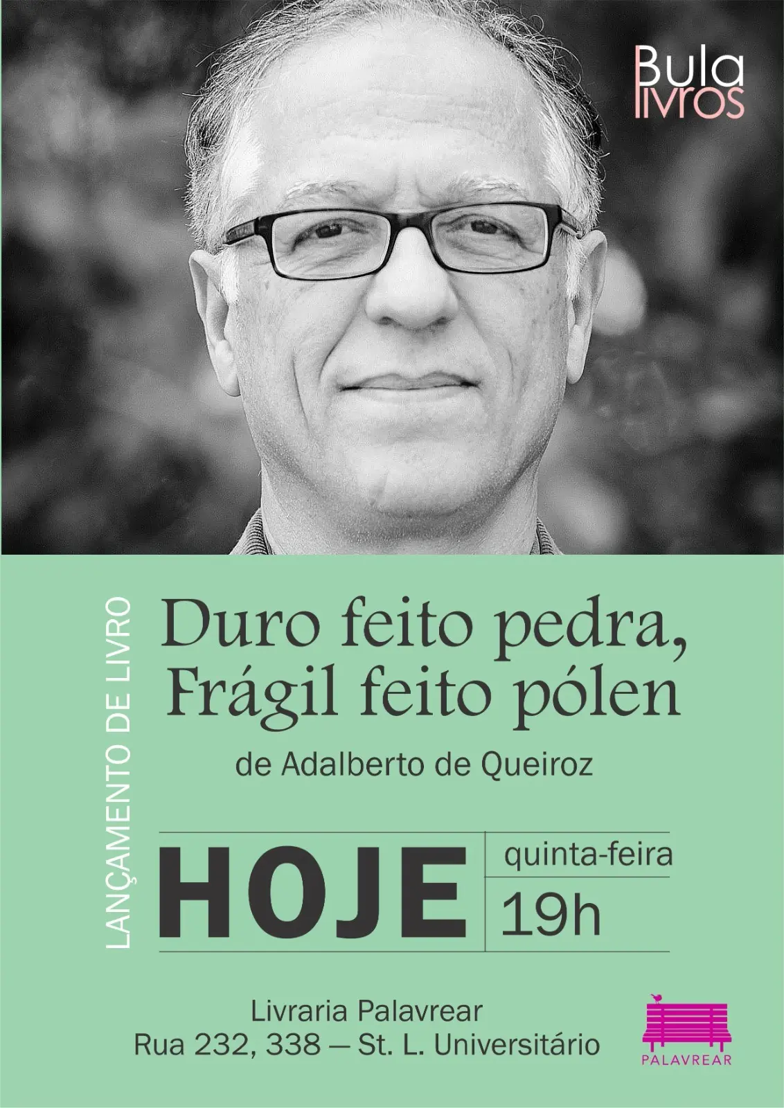 Adalberto de Queiroz lançamento de livro