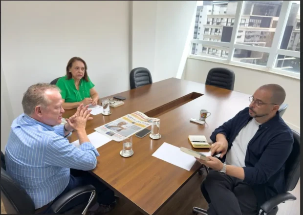 Bruno Rocha e Ana Cláudia Rocha e Herbert de Moraes Ribeiro Foto do Jornal Opção 2026