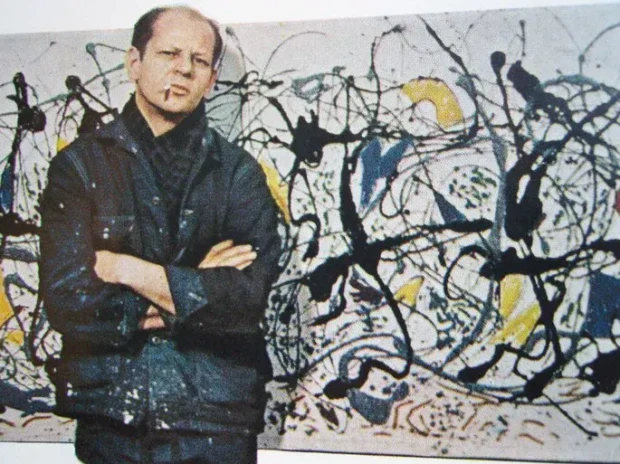 Jack Pollock e sua pintura 1