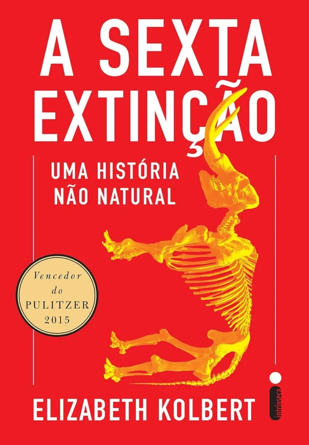 Elizabeth Kolbert capa de A Sexta Extinção