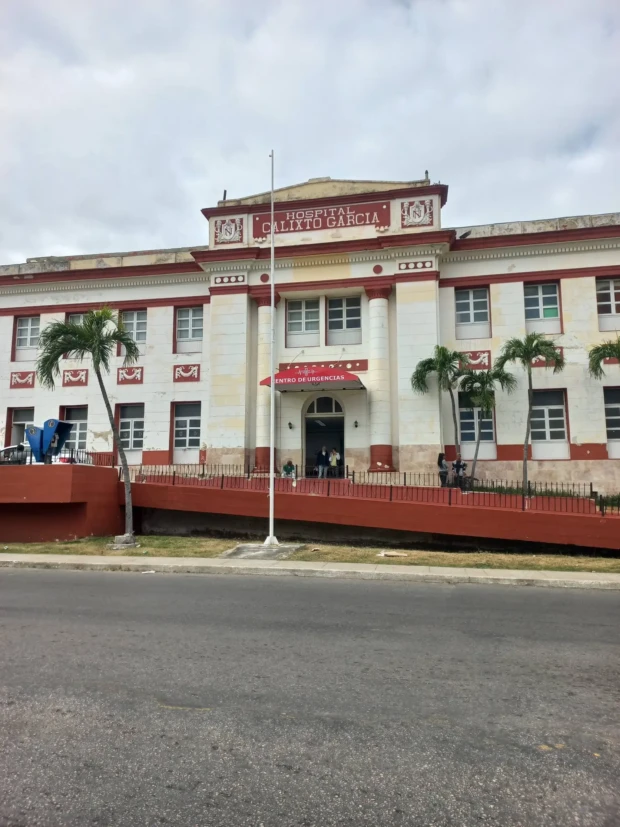 Lucia Pedreira em Cuba Hospital