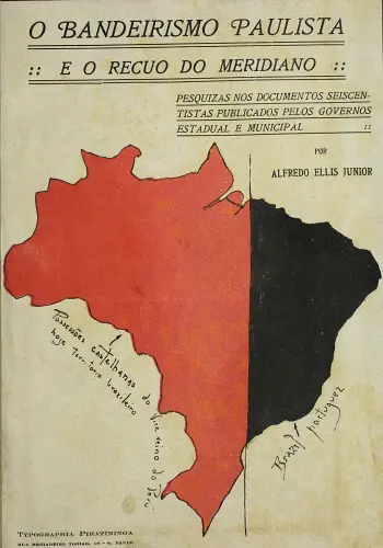 Alfredo Ellis Junior capa de O Bandeirismo paulista 500