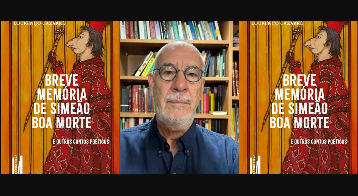 Lourenço Cazarré capa de Breve Memória de Simeão Boa Morte três fotos