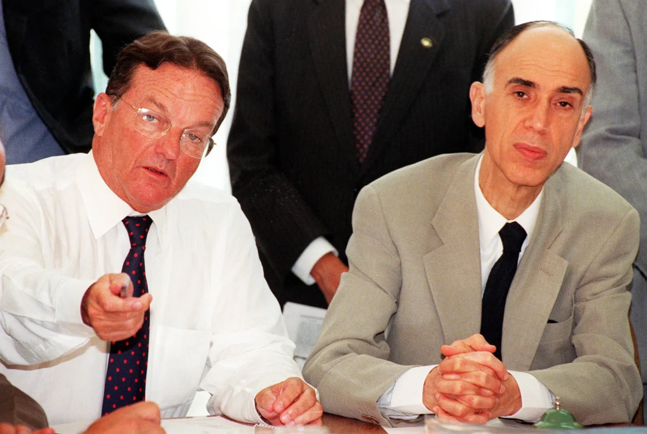 Jorge Bornhausen e Marco Maciel 3