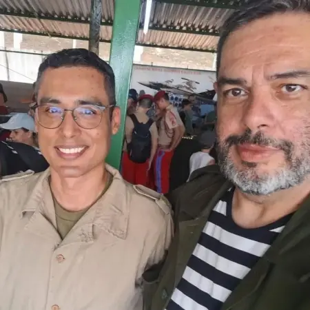 Helton Costa e Cesar Damiani Foto Facebook menor