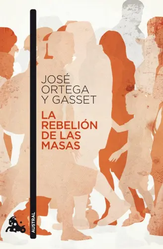 Ortega y Gasset capa de La Rebelión de las Masas 500