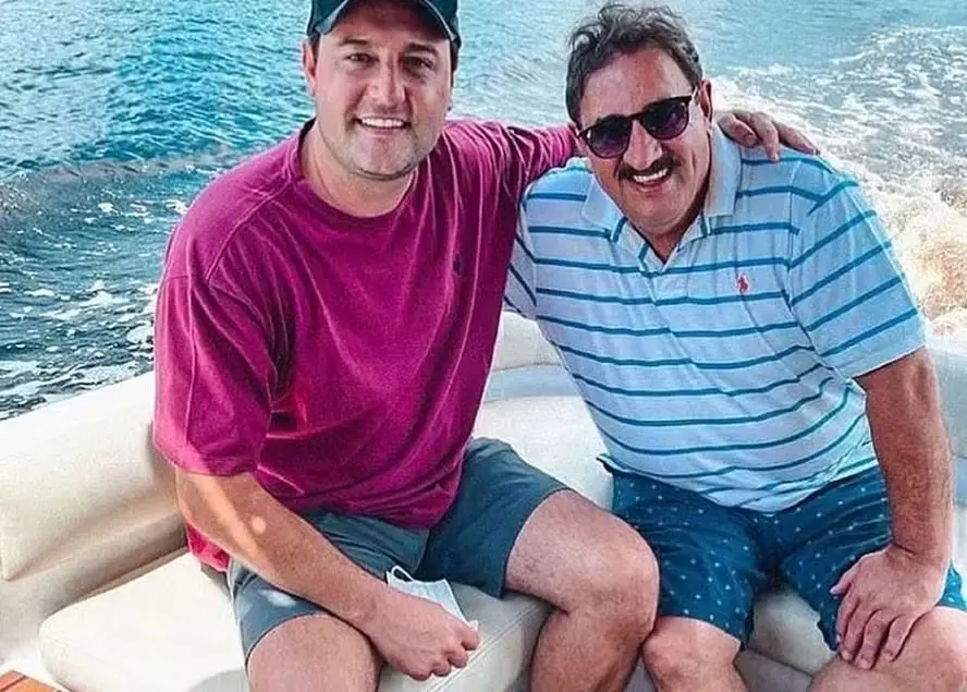 Ratinho Júnior e Ratinho sênior Foto Divulgação