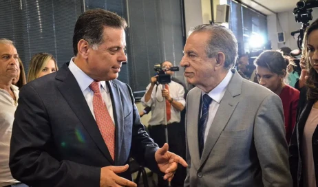 Marconi Perillo e Iris Rezende