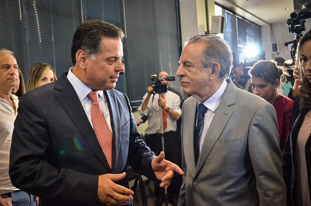 Marconi Perillo e Iris Rezende