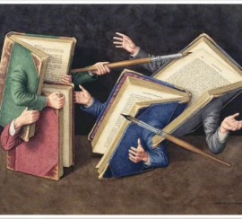 Livros pintura de Jonathan Wolstenholme 1300 por 867