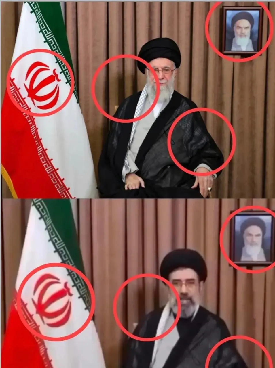 Ali Khamenei e o filho 1