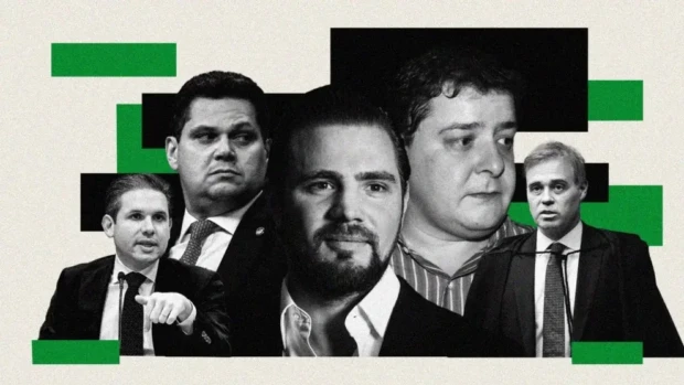 Hugo Motta e Davi Alcolumbre e Daniel Vorcaro e Lulinha e André Mendonça 1