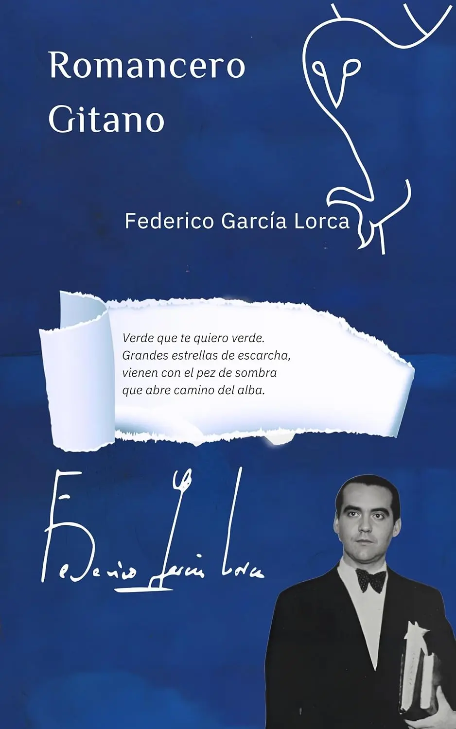 Federico García Lorca capa ade Romancero Gitano