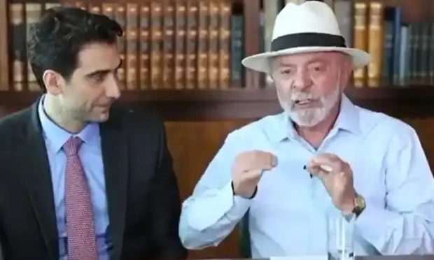 Gabriel Galípolo e Lula da Silva Foto Agência Brasil