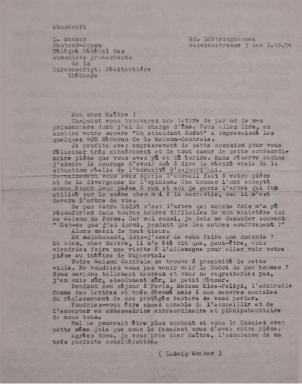 Beckett carta de pastor 1ok6