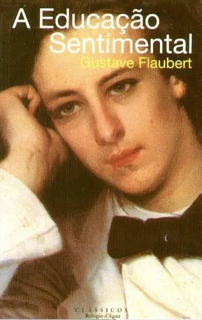Flaubert A educação sentimental capa de Relógio D Agua