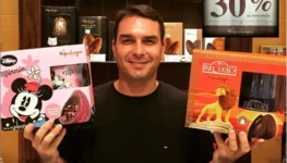 Flávio Bolsonaro e sua loja de chocolate