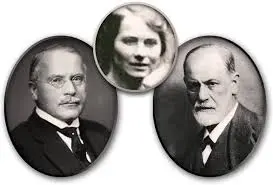 Sabina Spielrein com Jung e Freud