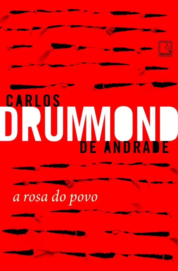 Drummond de andrade capa de A Rosa do povo