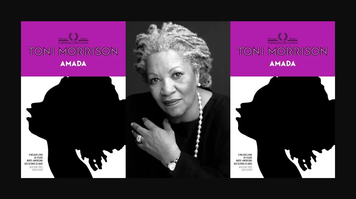 Toni Morrison capa de Amada duas capas 2