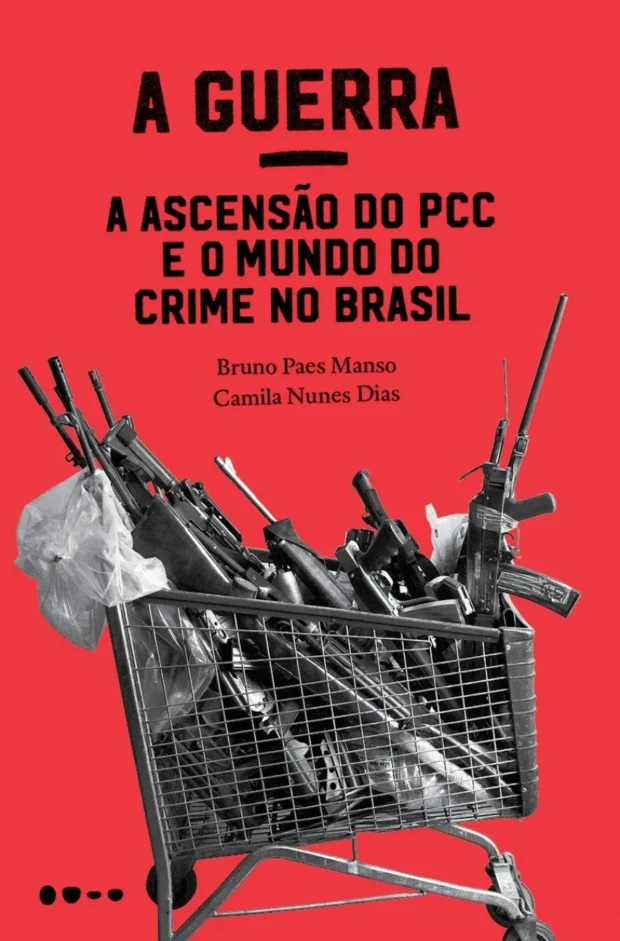 Bruno Paes Manso capa de livro sobre o PCC