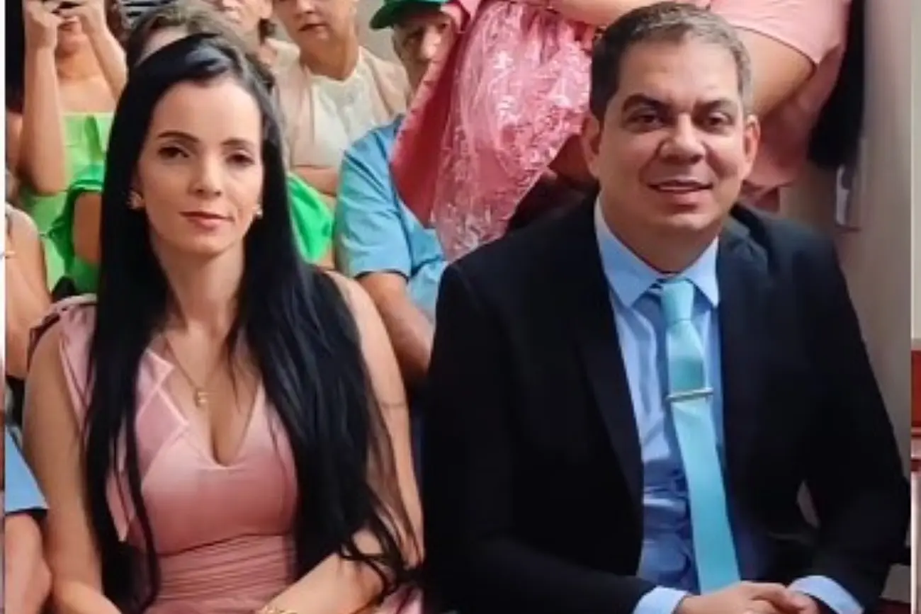 Victor Ferreira Parente prefeito de Santa Fé de Goiás e a primeira-damaok67