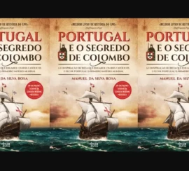 Manuel da Silva Rosa capa de livro Portugal e o Segredo de Colombo