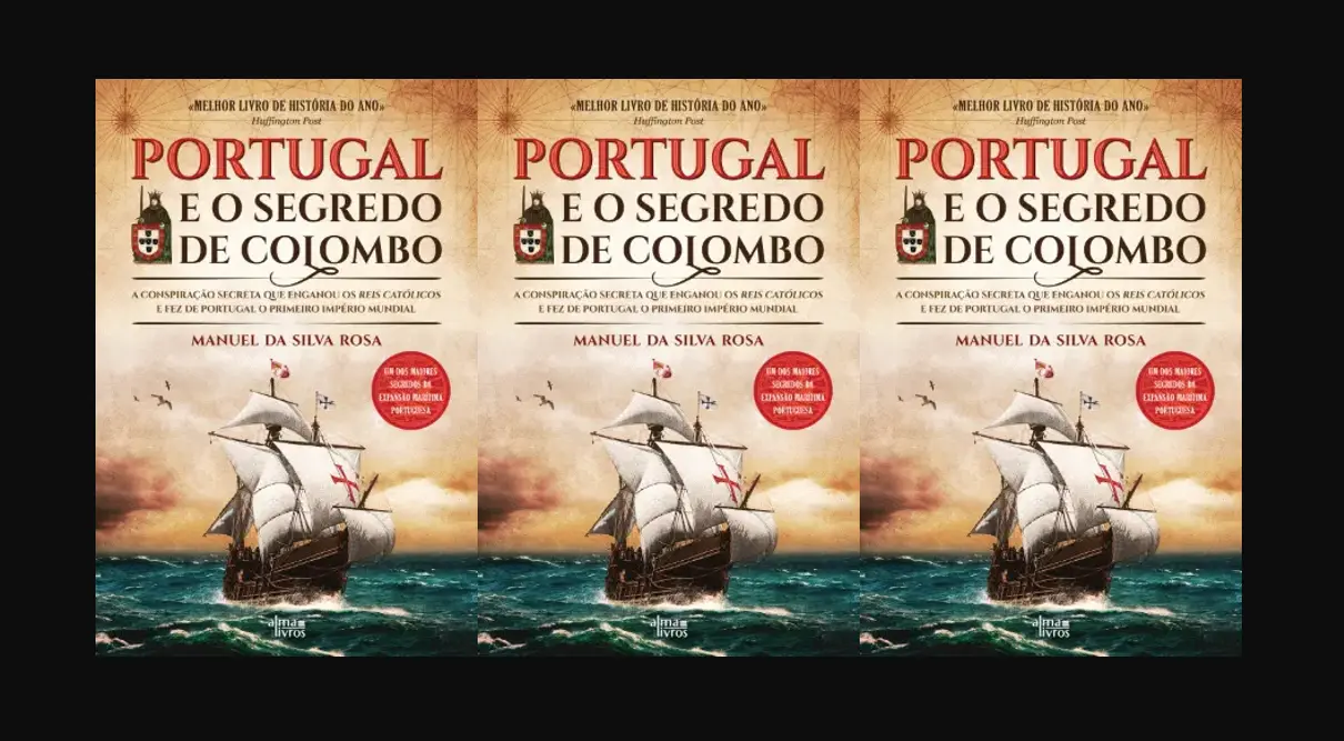 Manuel da Silva Rosa capa de livro Portugal e o Segredo de Colombo