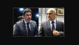 Wilder Morais e Alexandre de Moraes