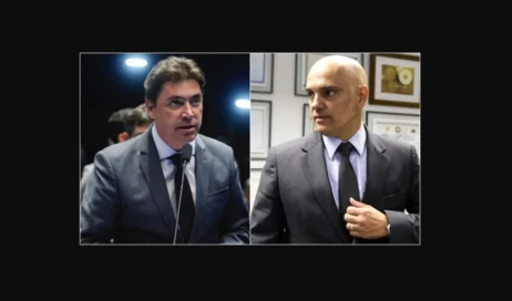 Wilder Morais e Alexandre de Moraes