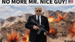 Trump rambo da realidade