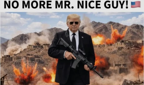 Trump rambo da realidade