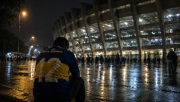 torcedor do boca triste