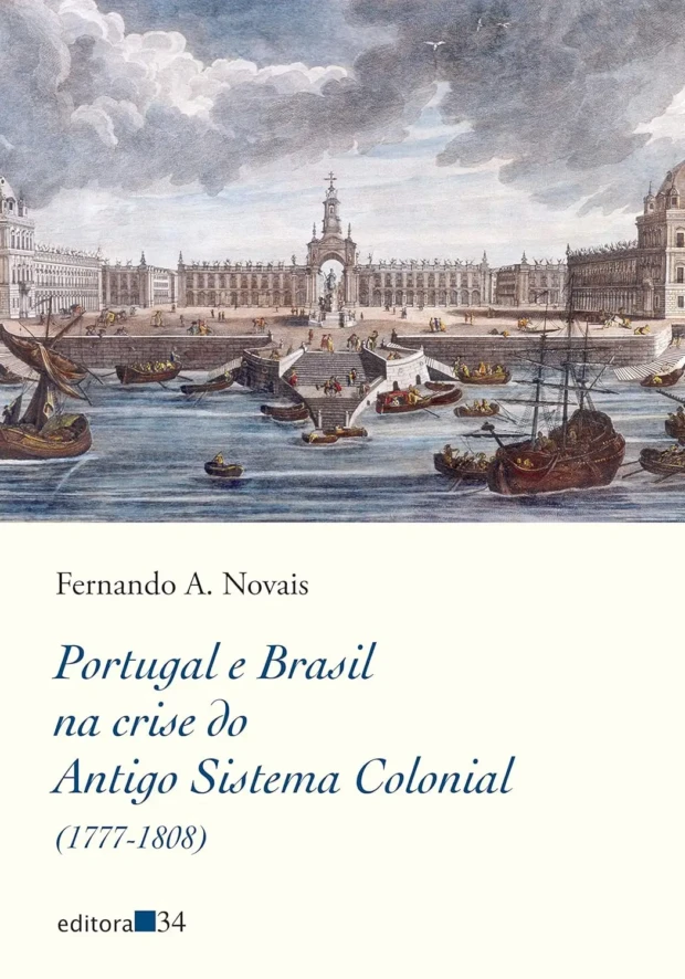 Fernando Novais capa de Portugal e Brasil Foto Jornal Opção