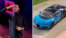 Gusttavo Lima e seu Bugatti