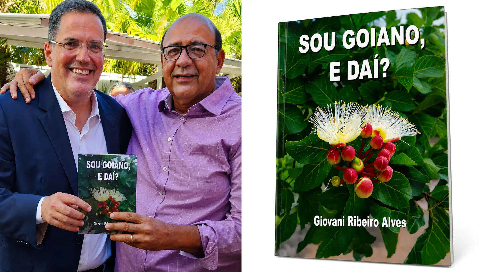 Giovani Ribeiro lança livro em defesa da cultura goiana