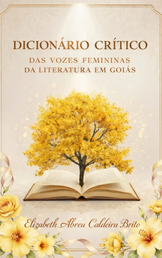 Elizabeth Abreu Caldeira Brito foto da capa de Dicionário Crítico das Vozes Femininas da Literatura em Goiás