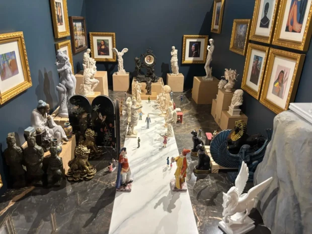 Minigaleria do Museu de Minicera Foto Divulgação