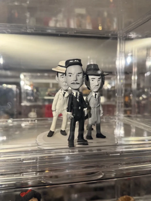 Museu de Minicera a cena final do filme Casablanca Foto Divulgação