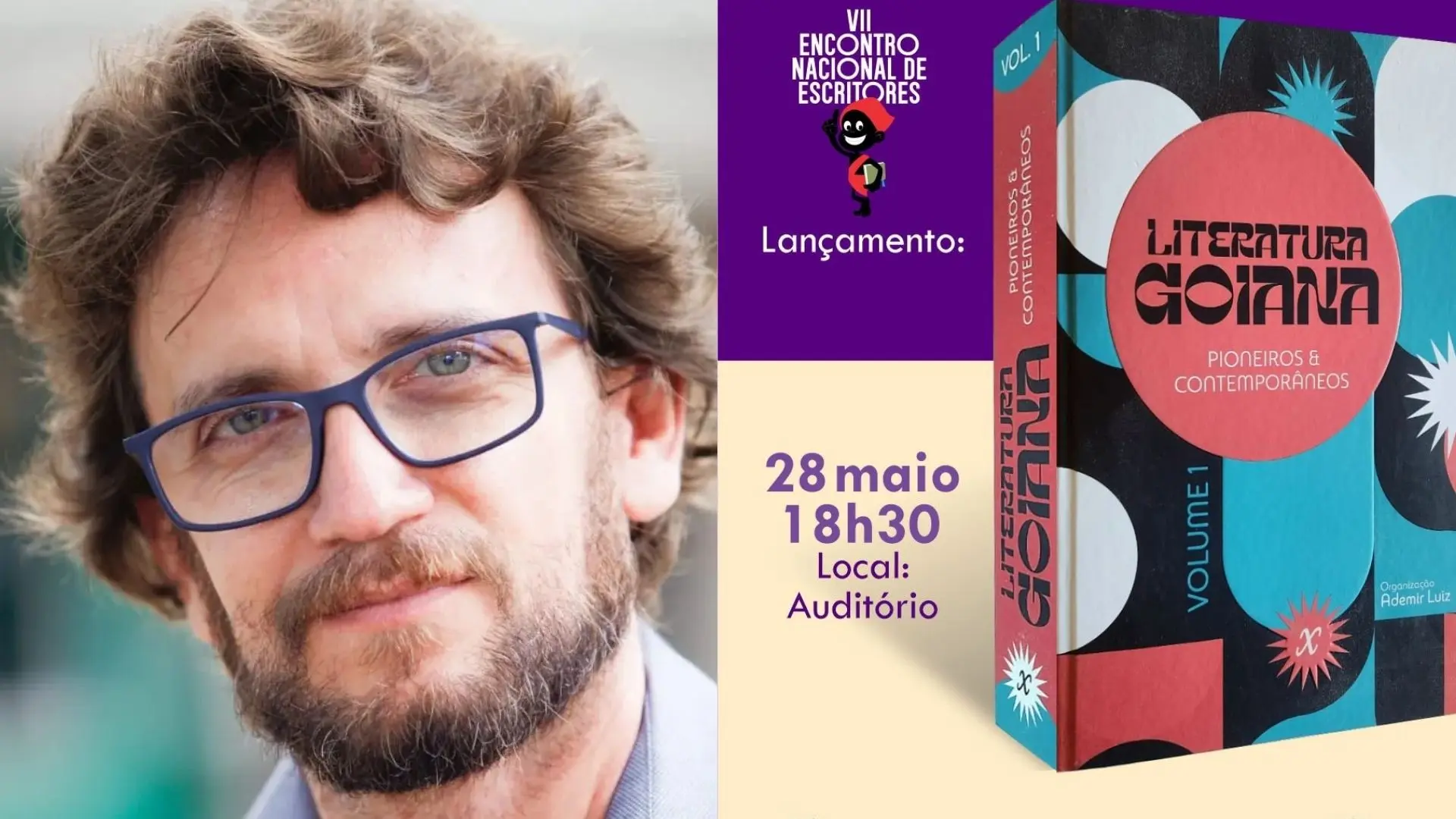 Encontro Nacional de Escritores retorna a Goiânia com debate sobre literatura goiana e cultura digital
