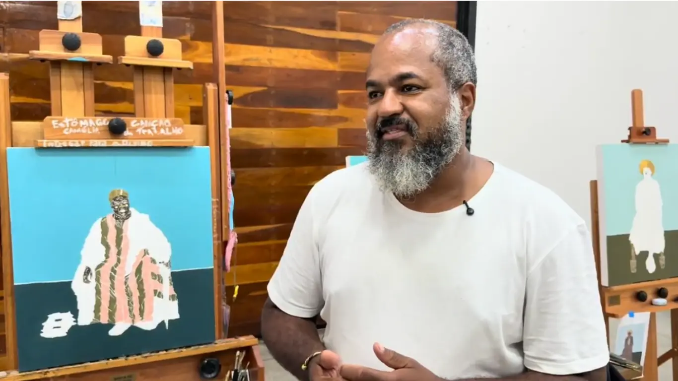 “A arte é uma desculpa pra gente viver”: Dalton, o artista de Goiás com destaque mundial, que sonha em erguer uma cidade do povo preto