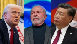 Donald Trump e Lula da Silva e Xi Jinping 2